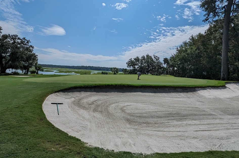 A picture of Chechessee Creek Club from the seventh green