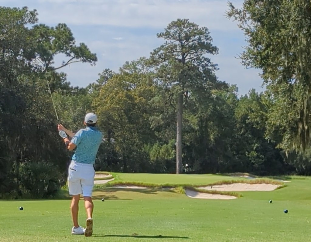 A picture of Chechessee Creek Club on the seventh hole 