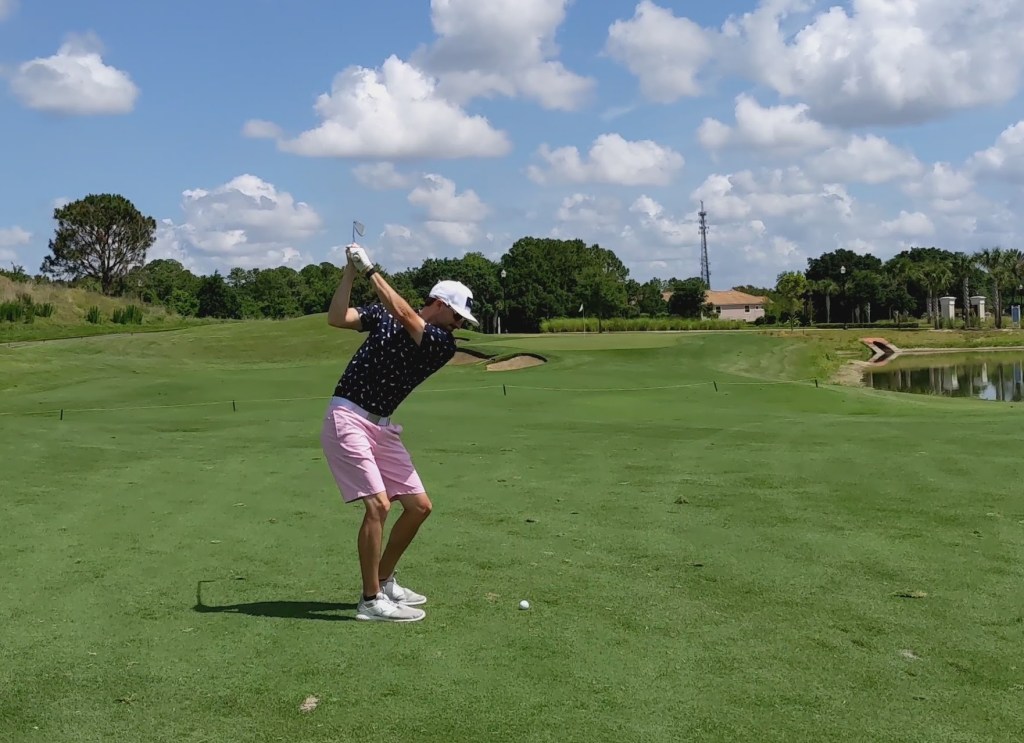 A photo of the International Course at ChampionsGate Golf Club from the seventh hole.