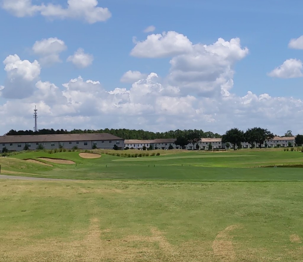 A photo of the International Course at ChampionsGate Golf Club from the sixteenth hole.