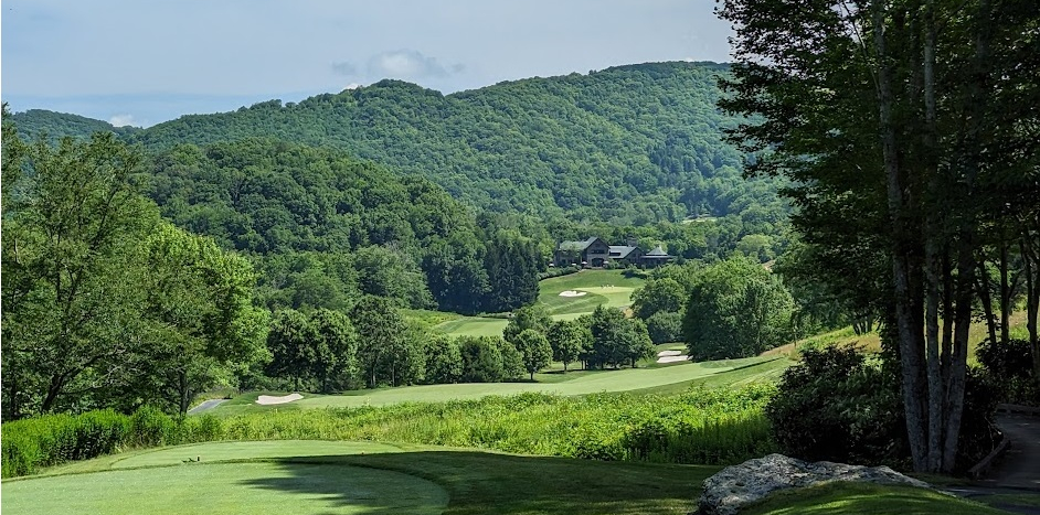 A picture of Diamond Creek Golf Club from the seventh hole
