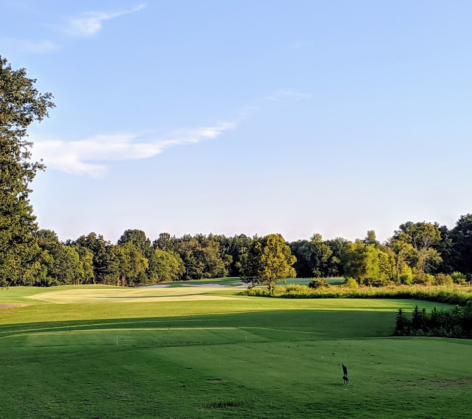A picture of the President's Reserve course at Hermitage Golf Course from the fourteenth hole