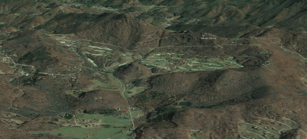 Aerial view at Diamond Creek Golf Club