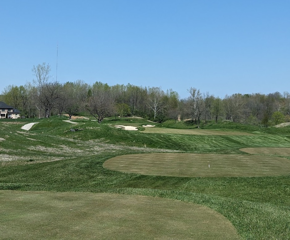 The first hole at Victoria National Golf Club