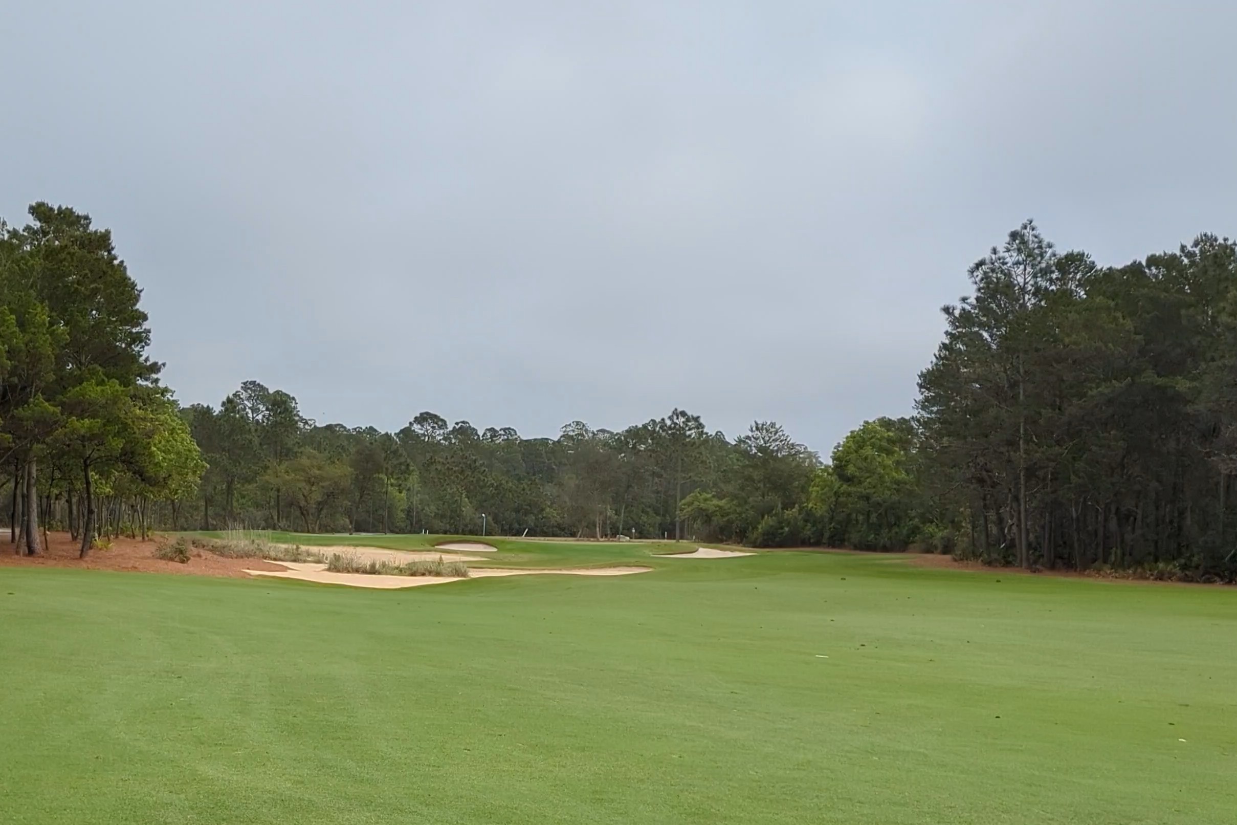 A photo of Shark's Tooth Golf Course from the first hole