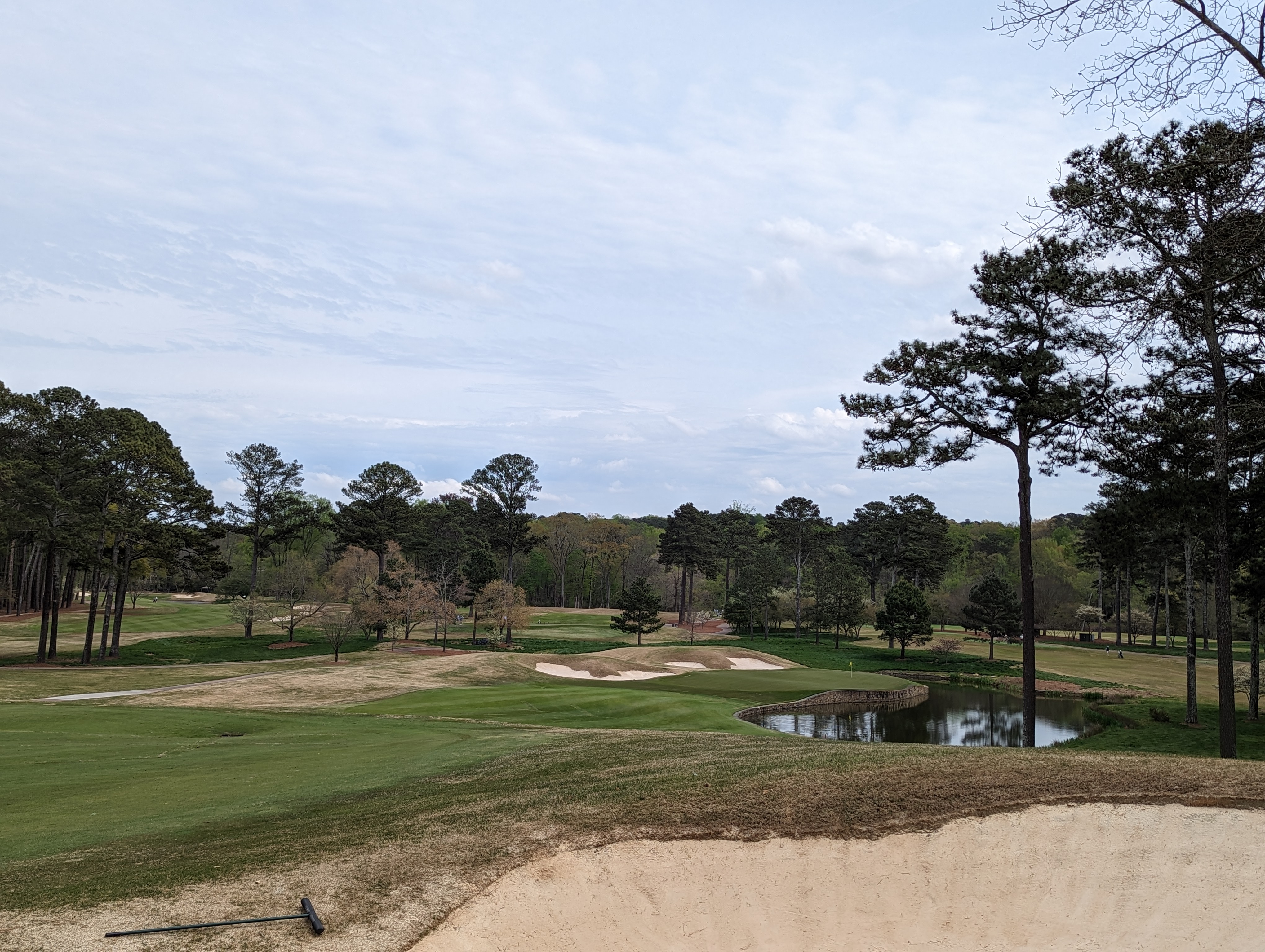 A photo of Atlanta Athletic Club from the eleventh hole.