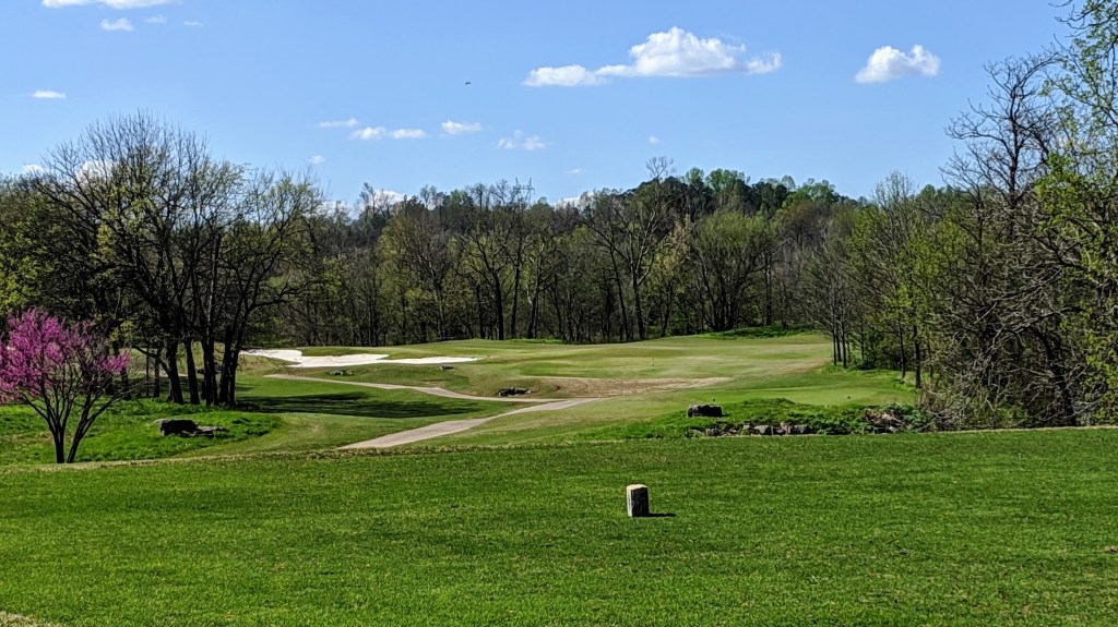 A photo of GreyStone Golf Club from the thirteenth
