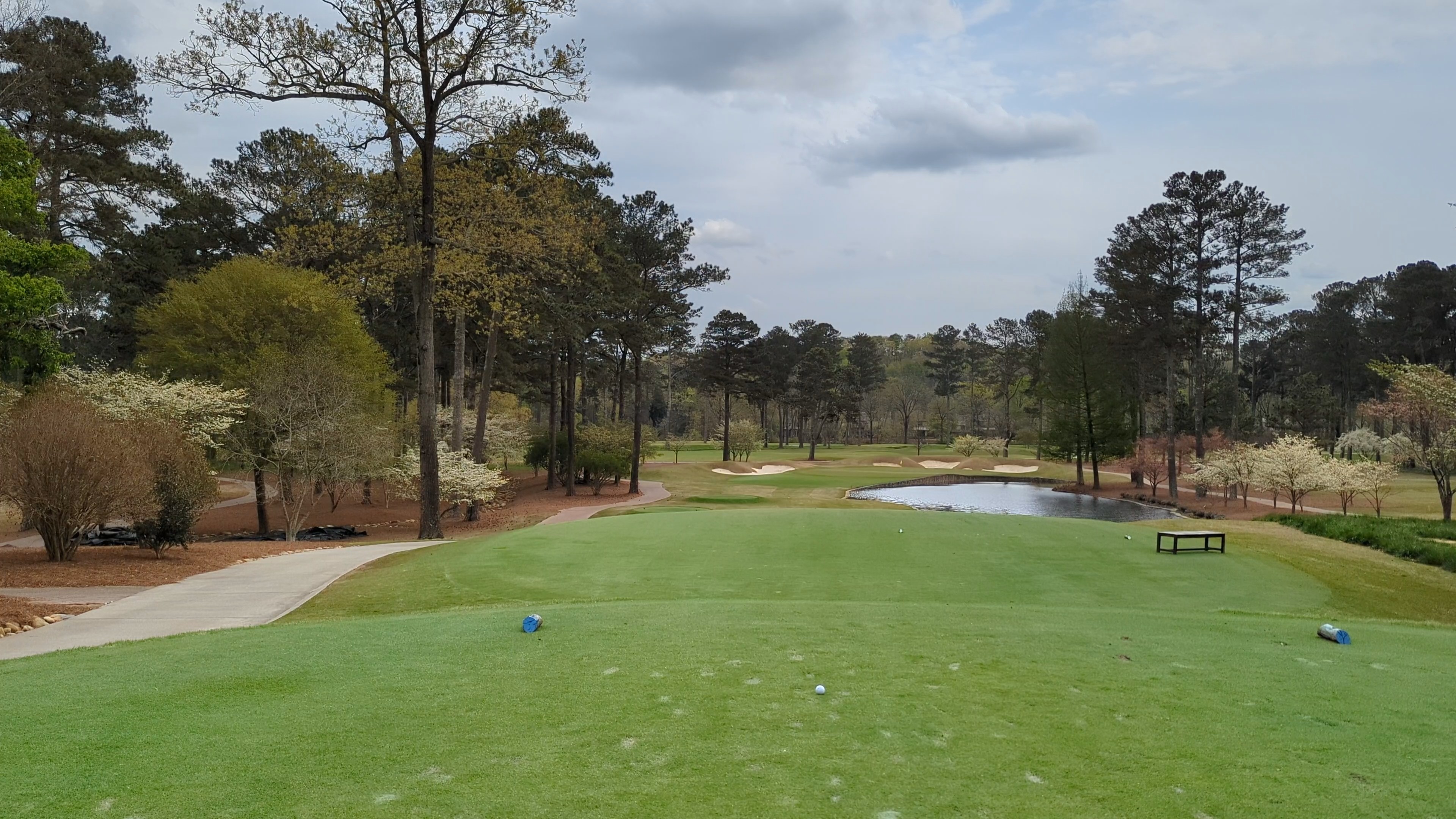 A photo of Atlanta Athletic Club from the fifteenth hole.