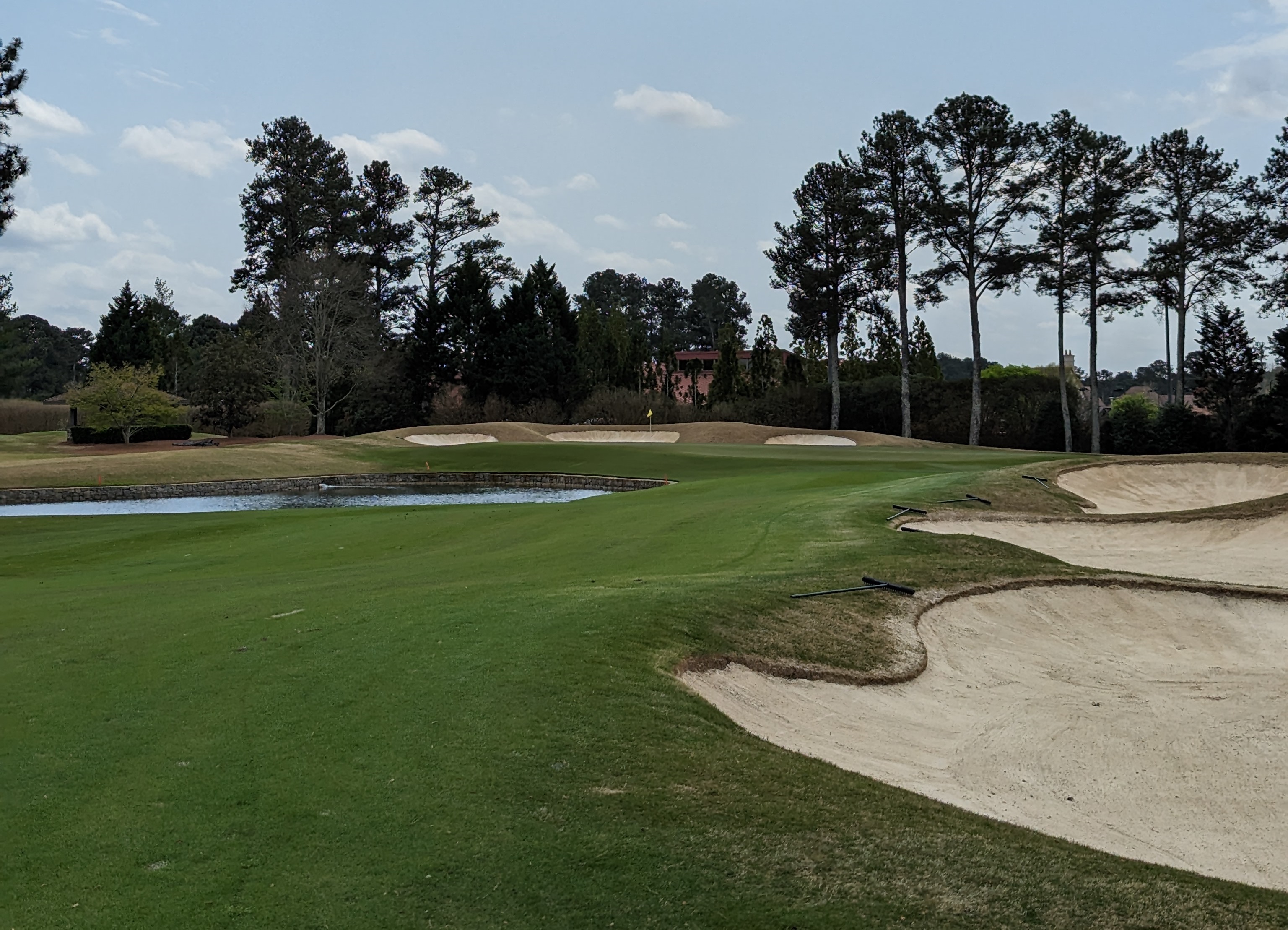 A photo of Atlanta Athletic Club from the sixth hole.