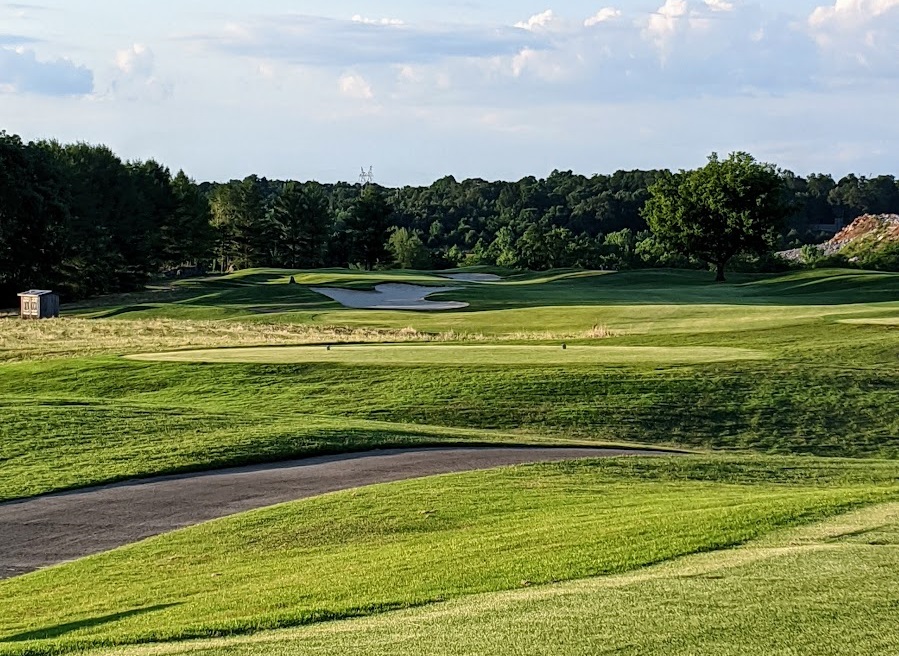 A photo of GreyStone Golf Club from the seventh hole.