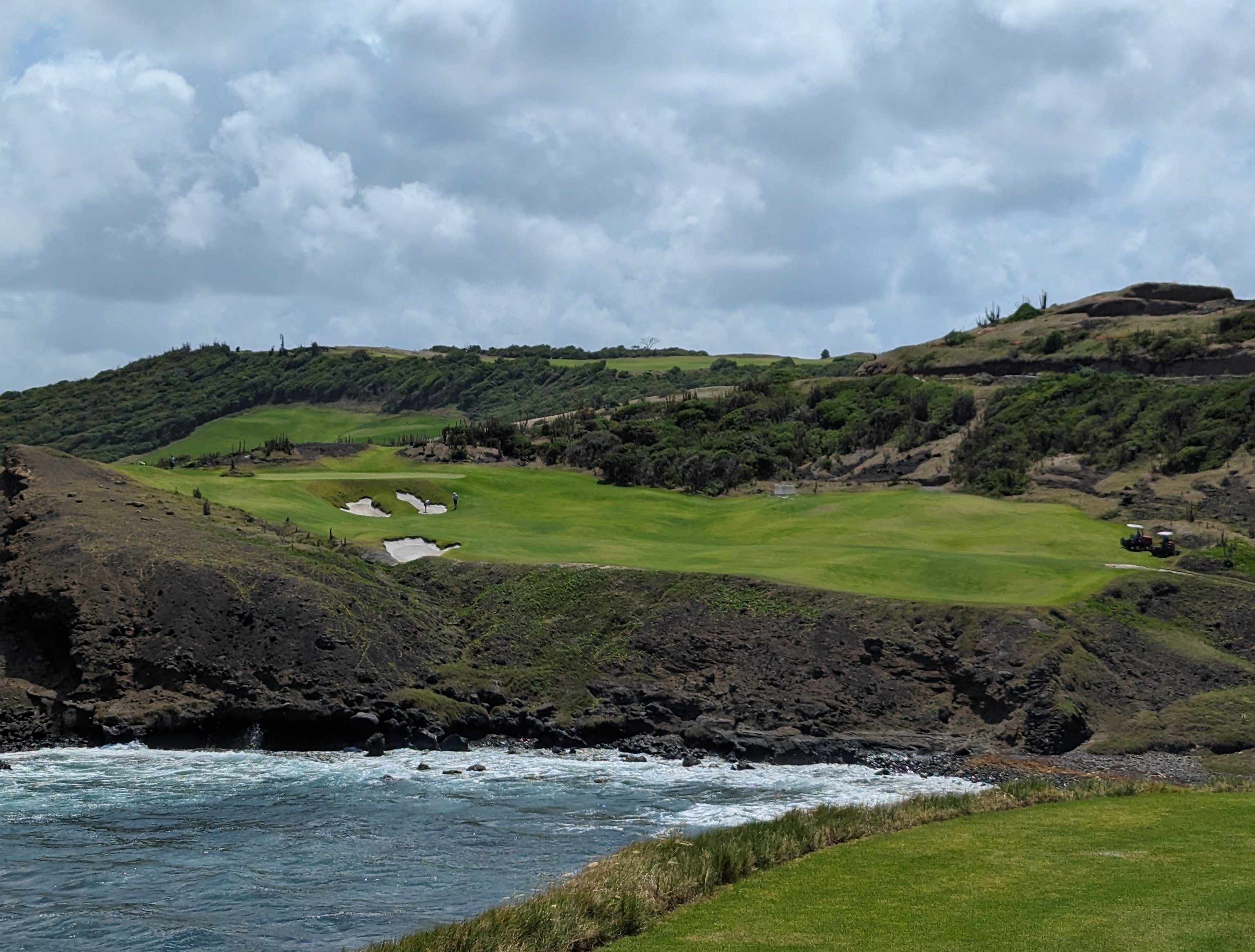 The eighth hole at Point Hardy Golf Club
