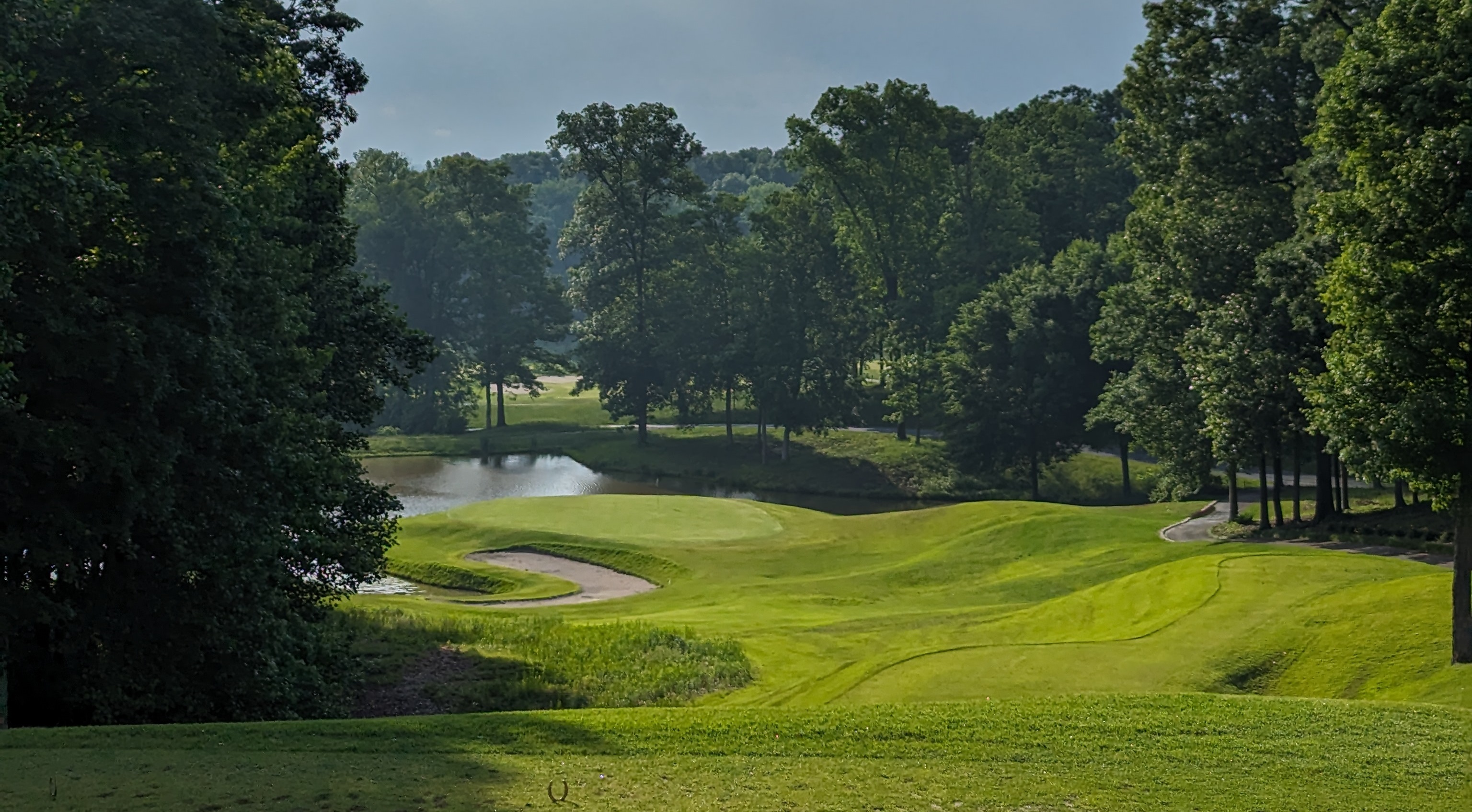 The twelfth hole at Sultan's Run Golf Club