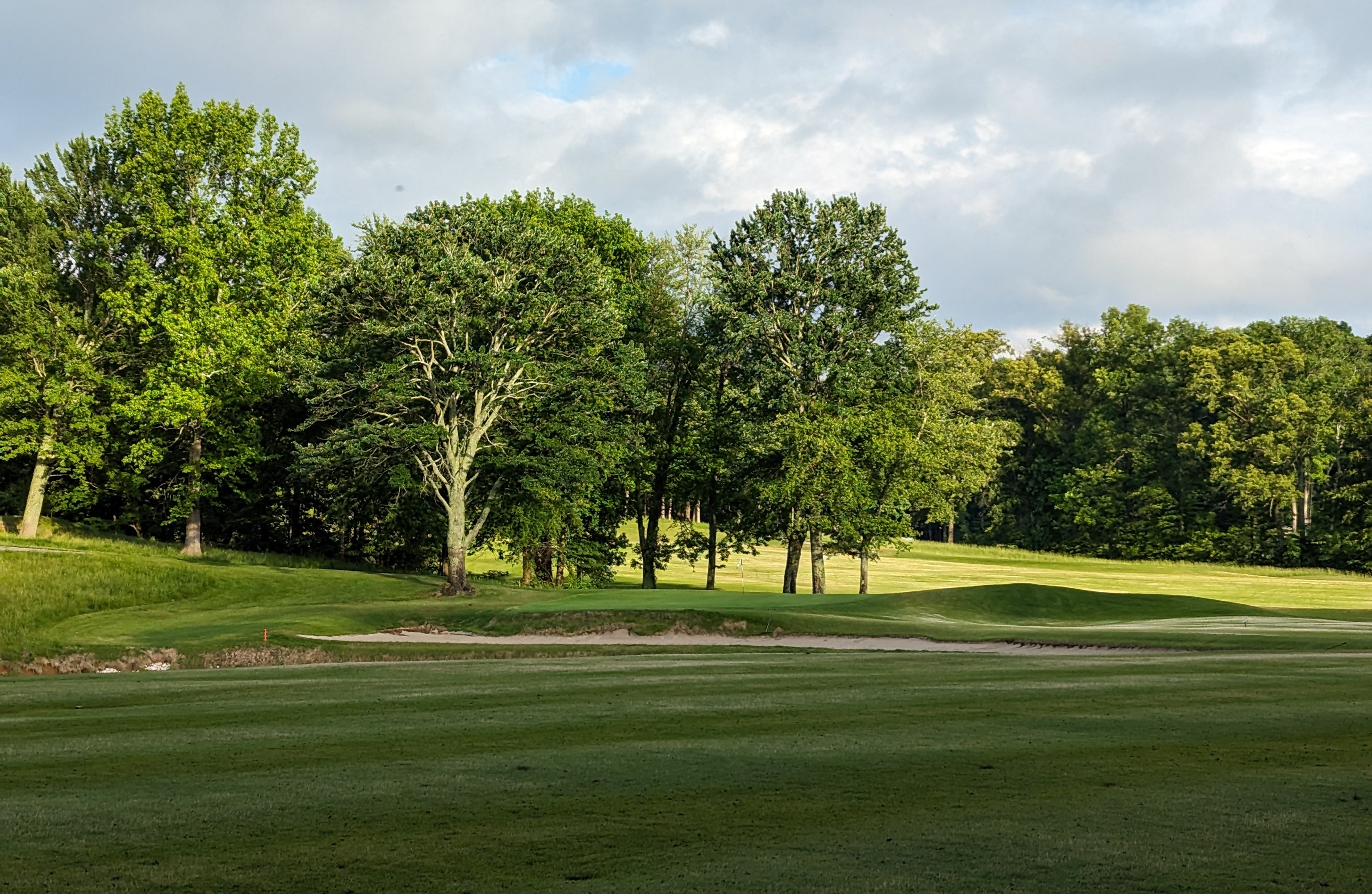 The fifteenth hole at Sultan's Run Golf Club