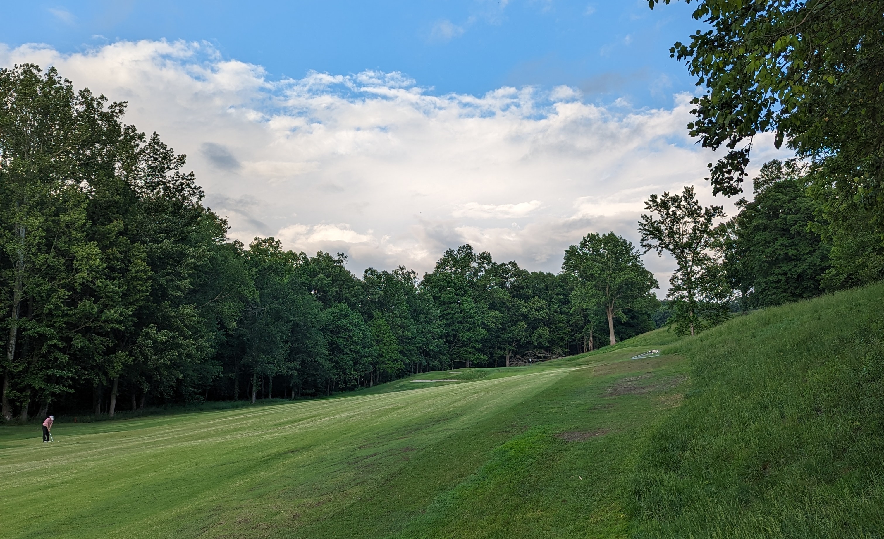 The seventeenth hole at Sultan's Run Golf Club