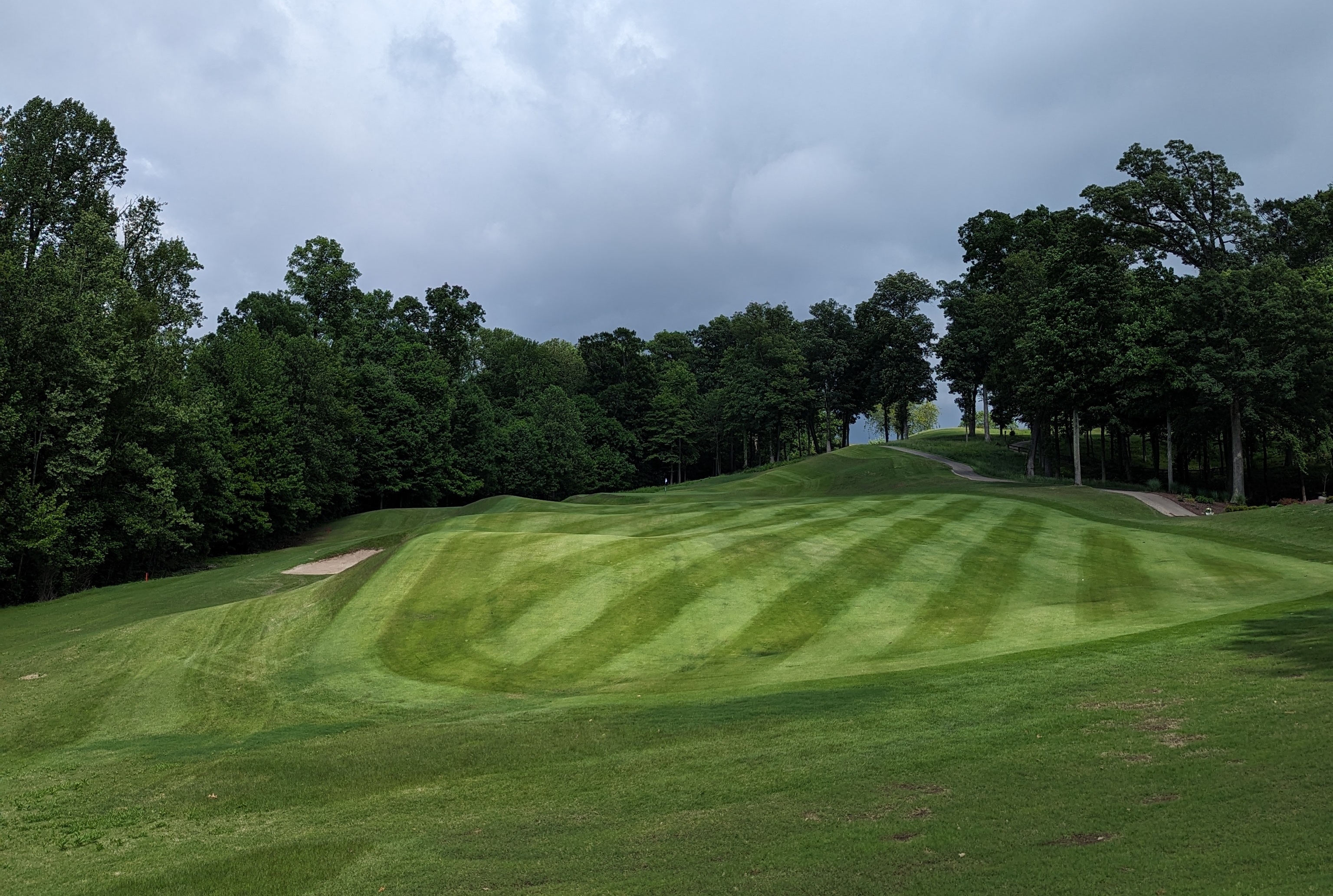 The third hole at Sultan's Run Golf Club