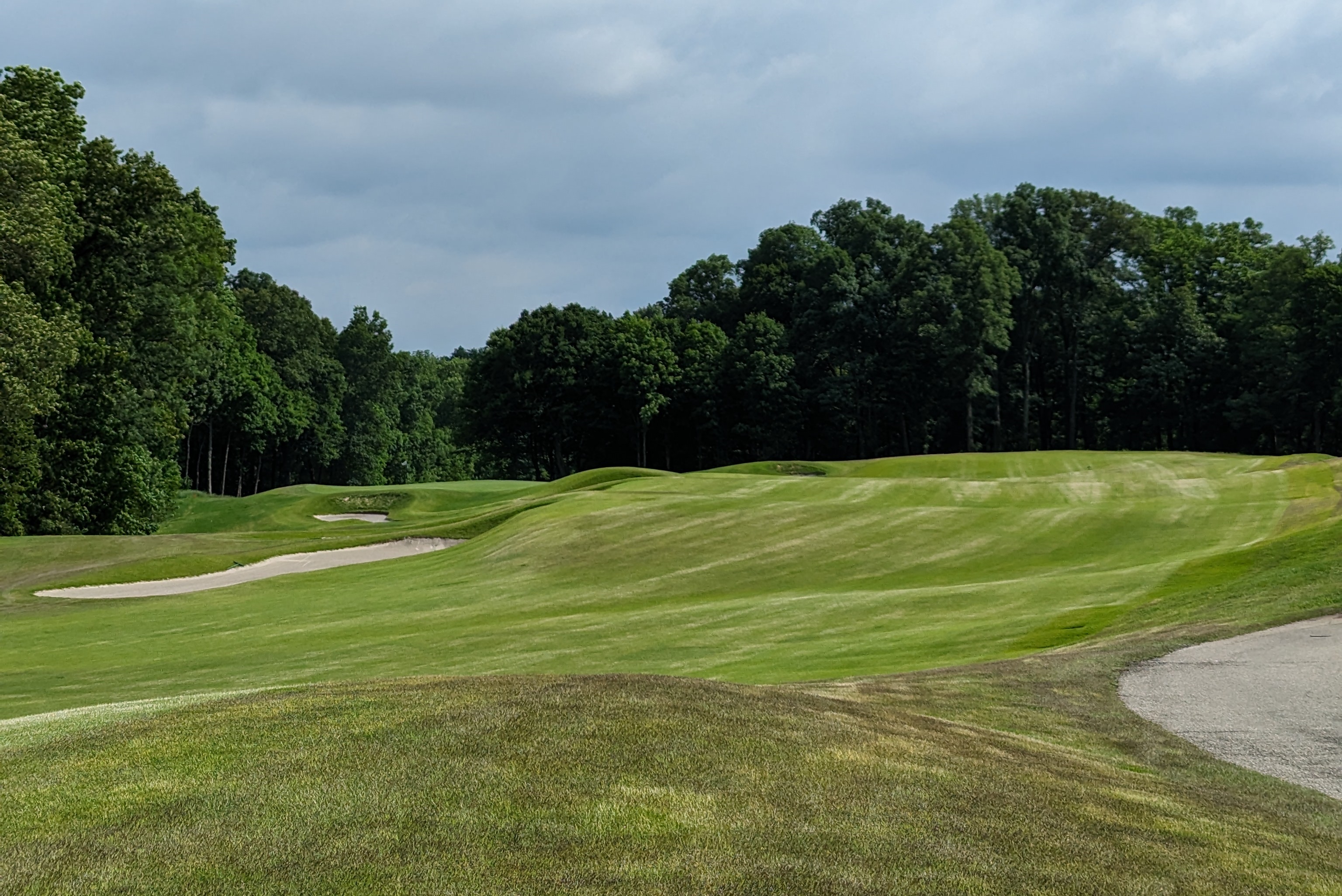 The fourth hole at Sultan's Run Golf Club