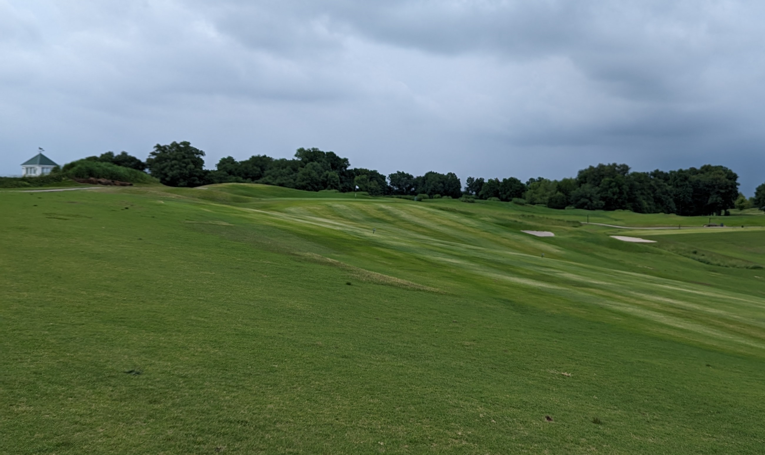 The sixth hole at Sultan's Run Golf Club