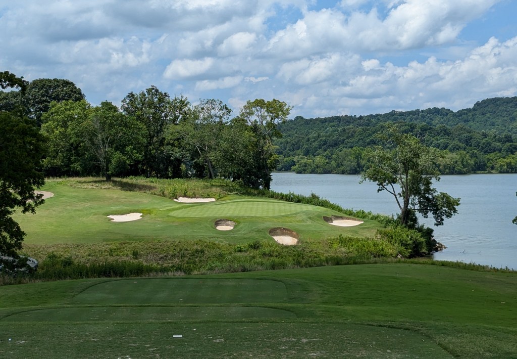 The twelfth hole at Tennessee National Golf Club