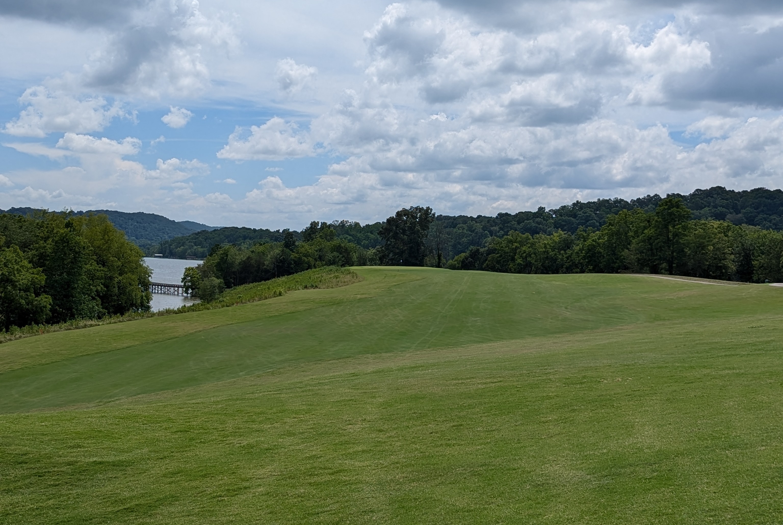 The sixteenth hole at Tennessee National Golf Club
