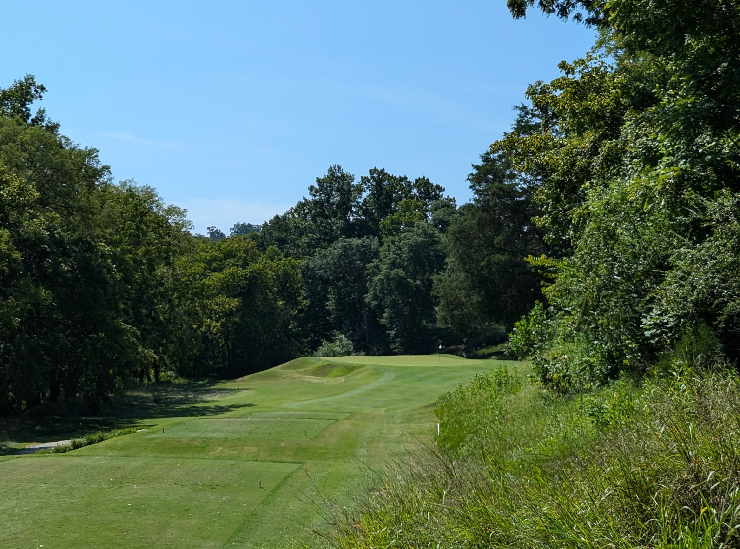 The seventeenth hole at Council Fire Golf Club