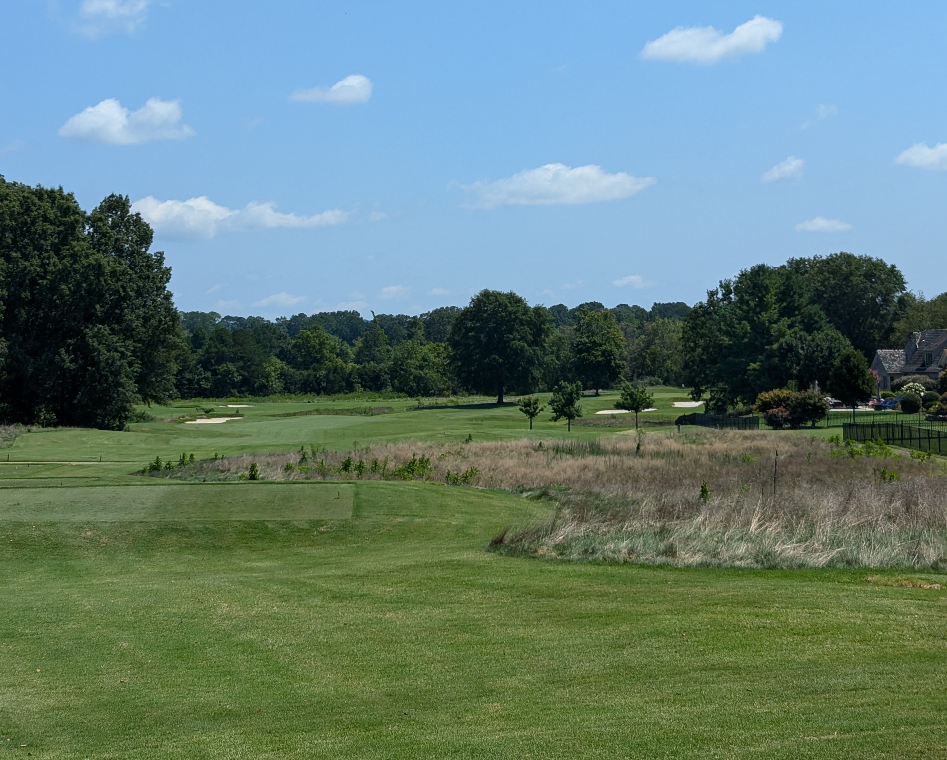 The third hole at Council Fire Golf Club