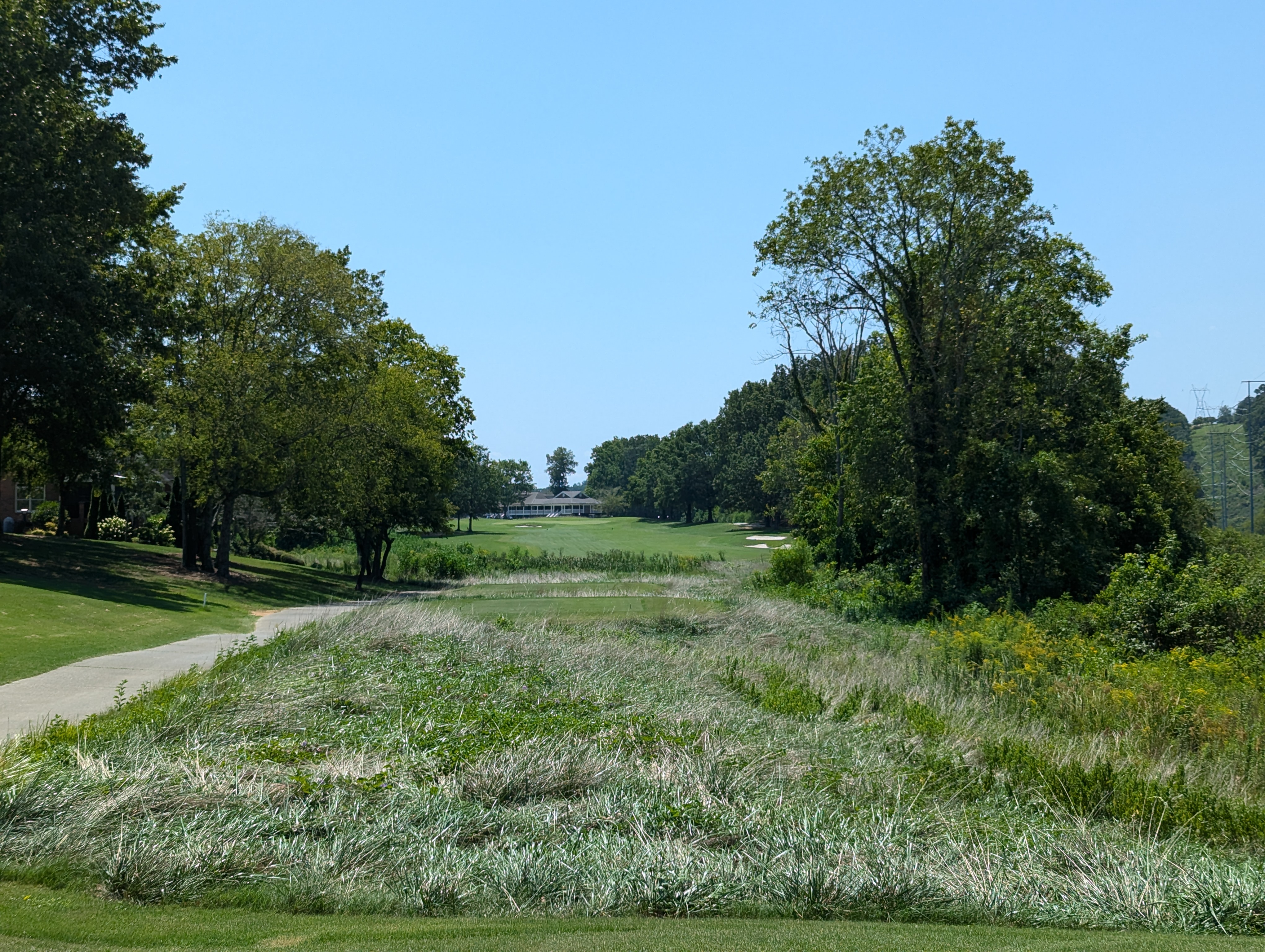 The ninth hole at Council Fire Golf Club