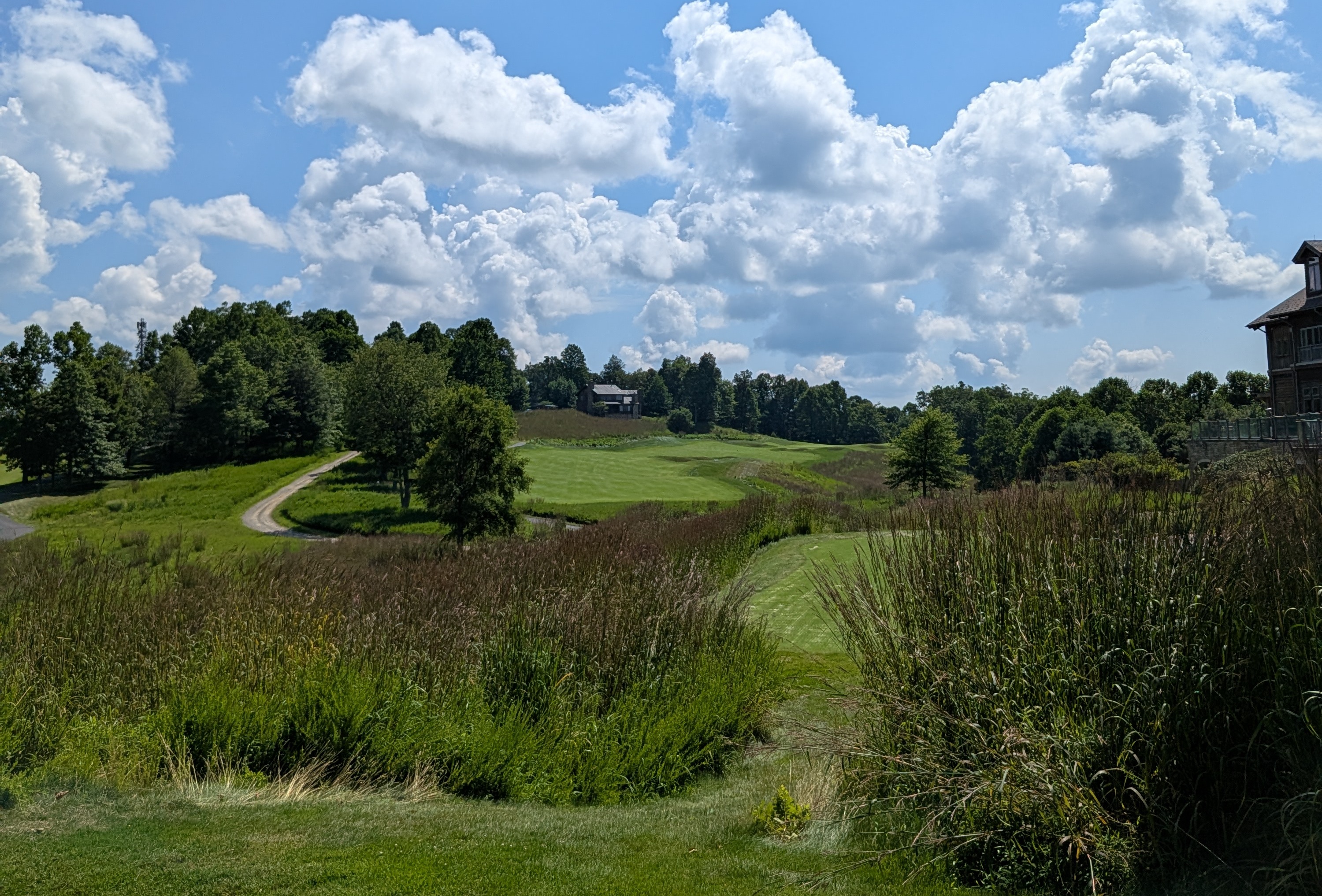 The tenth hole at the Highland Course at Primland