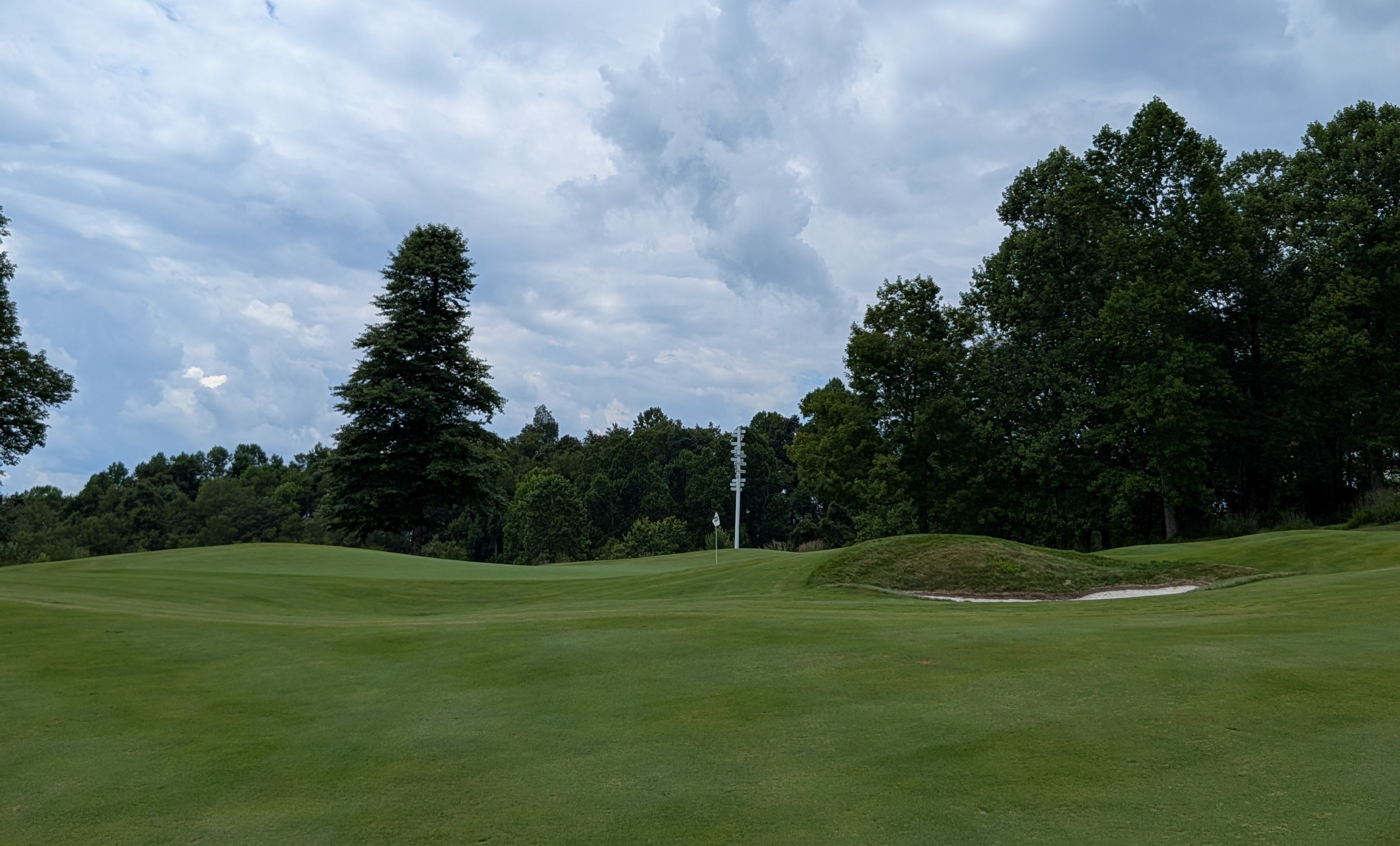The seventeenth hole at the Highland Course at Primland
