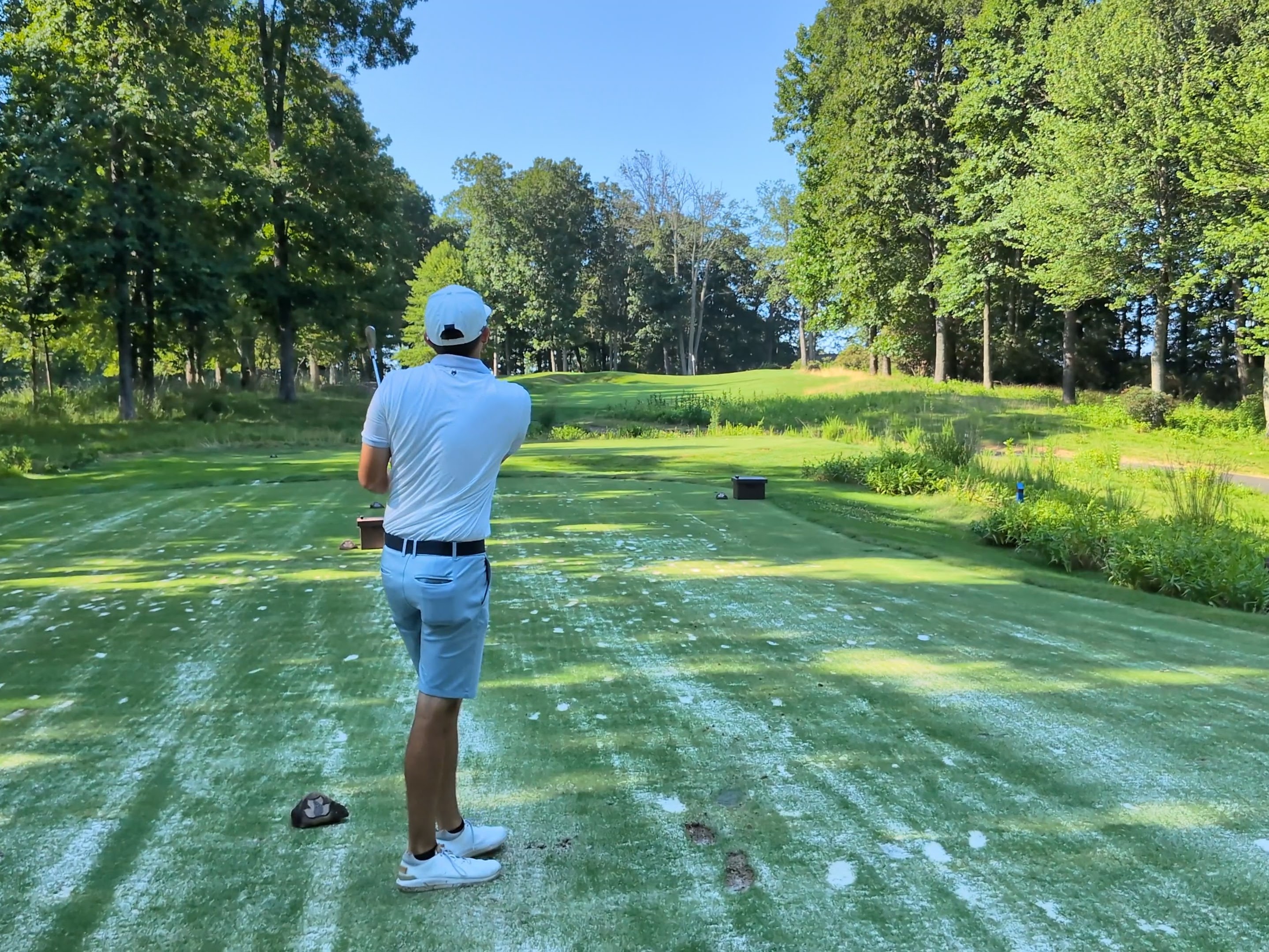 The fourth hole at the Highland Course at Primland