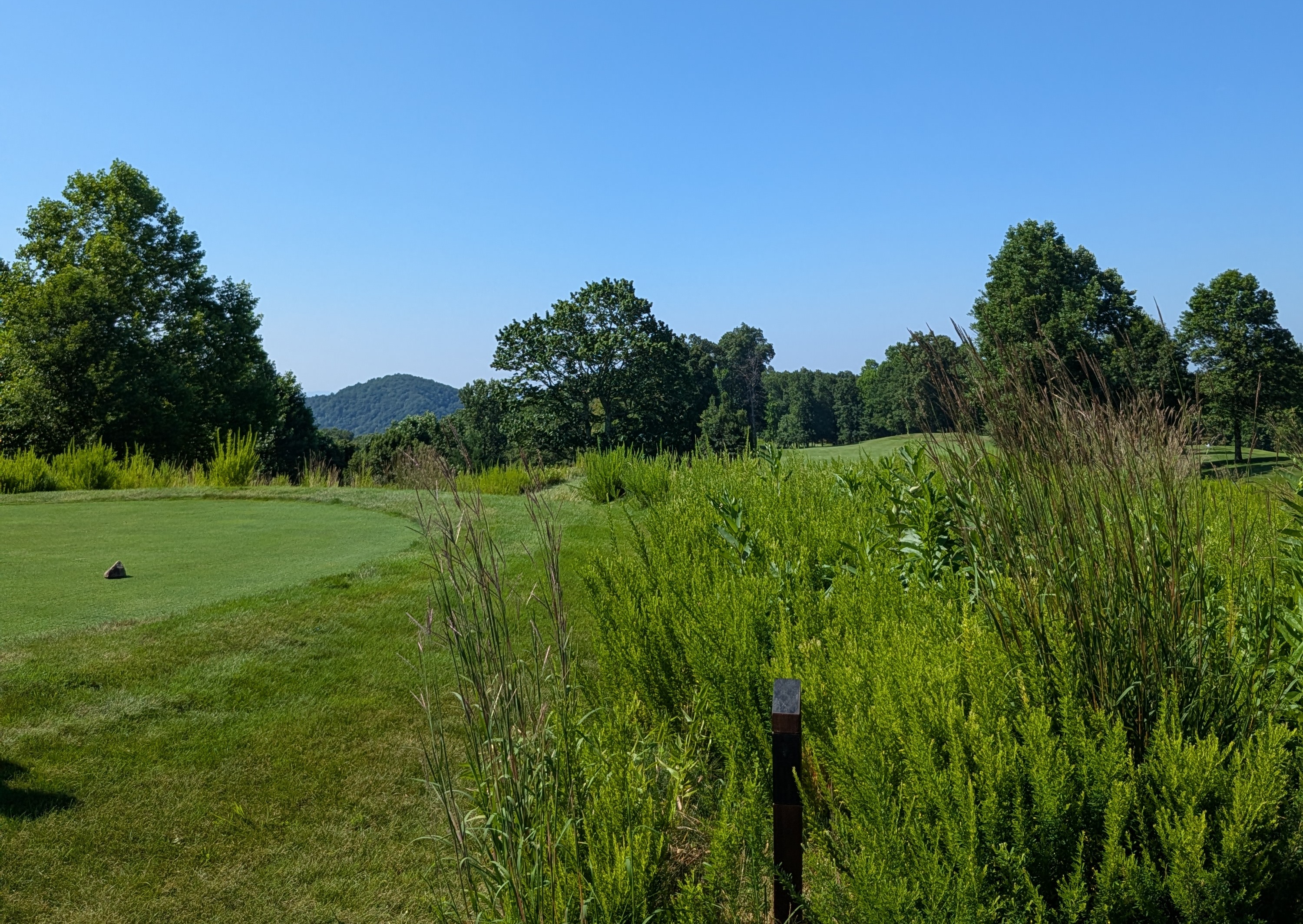 The seventh hole at the Highland Course at Primland