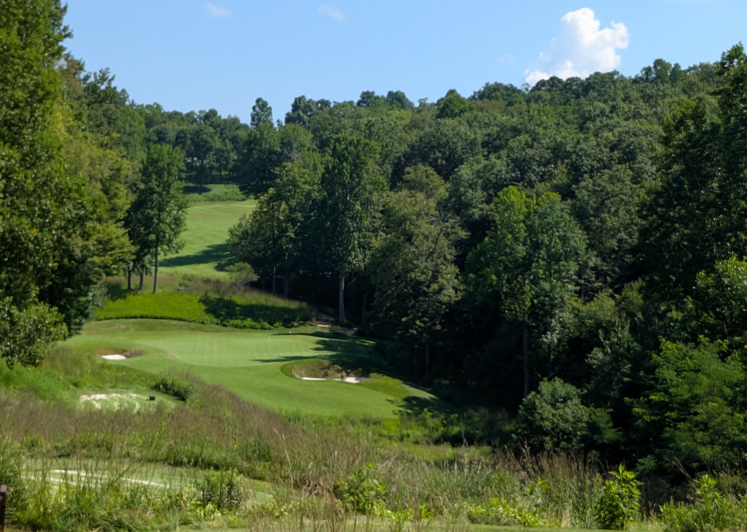 The eighth hole at the Highland Course at Primland