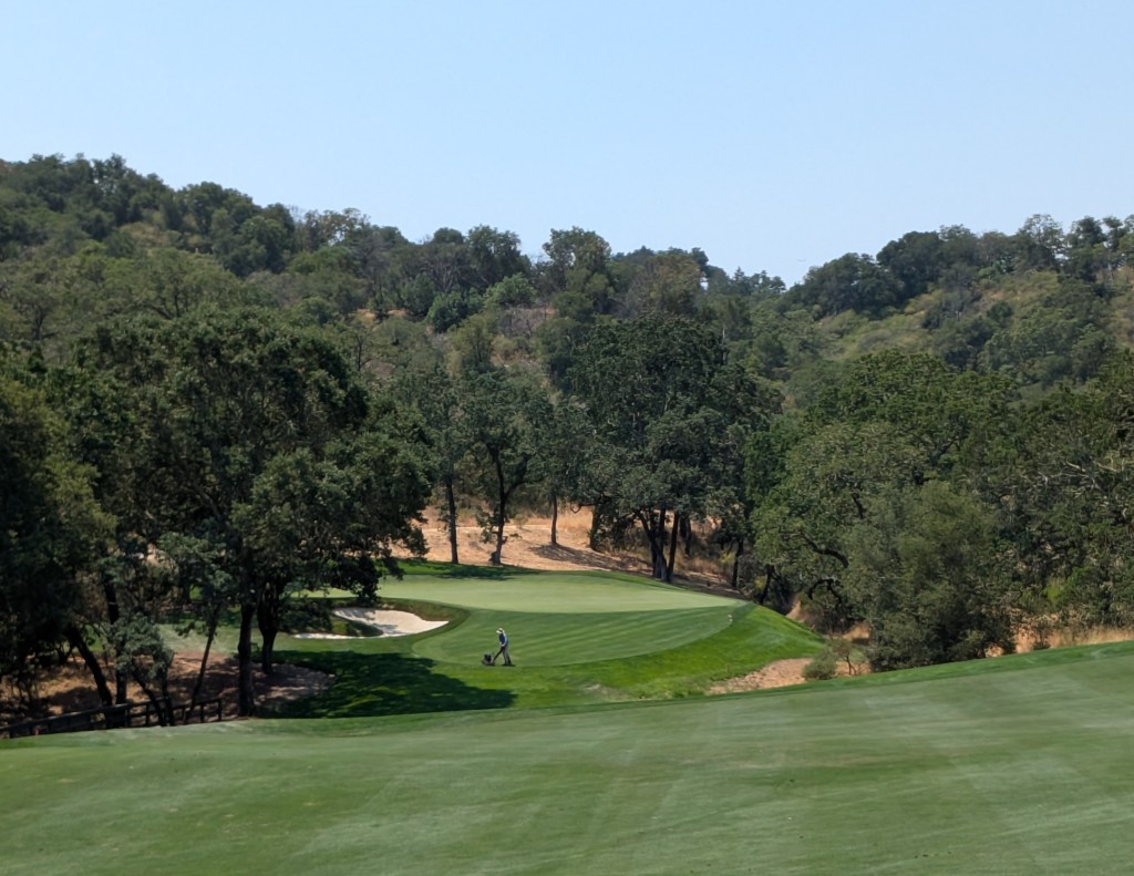 The tenth hole at Mayacama Golf Club