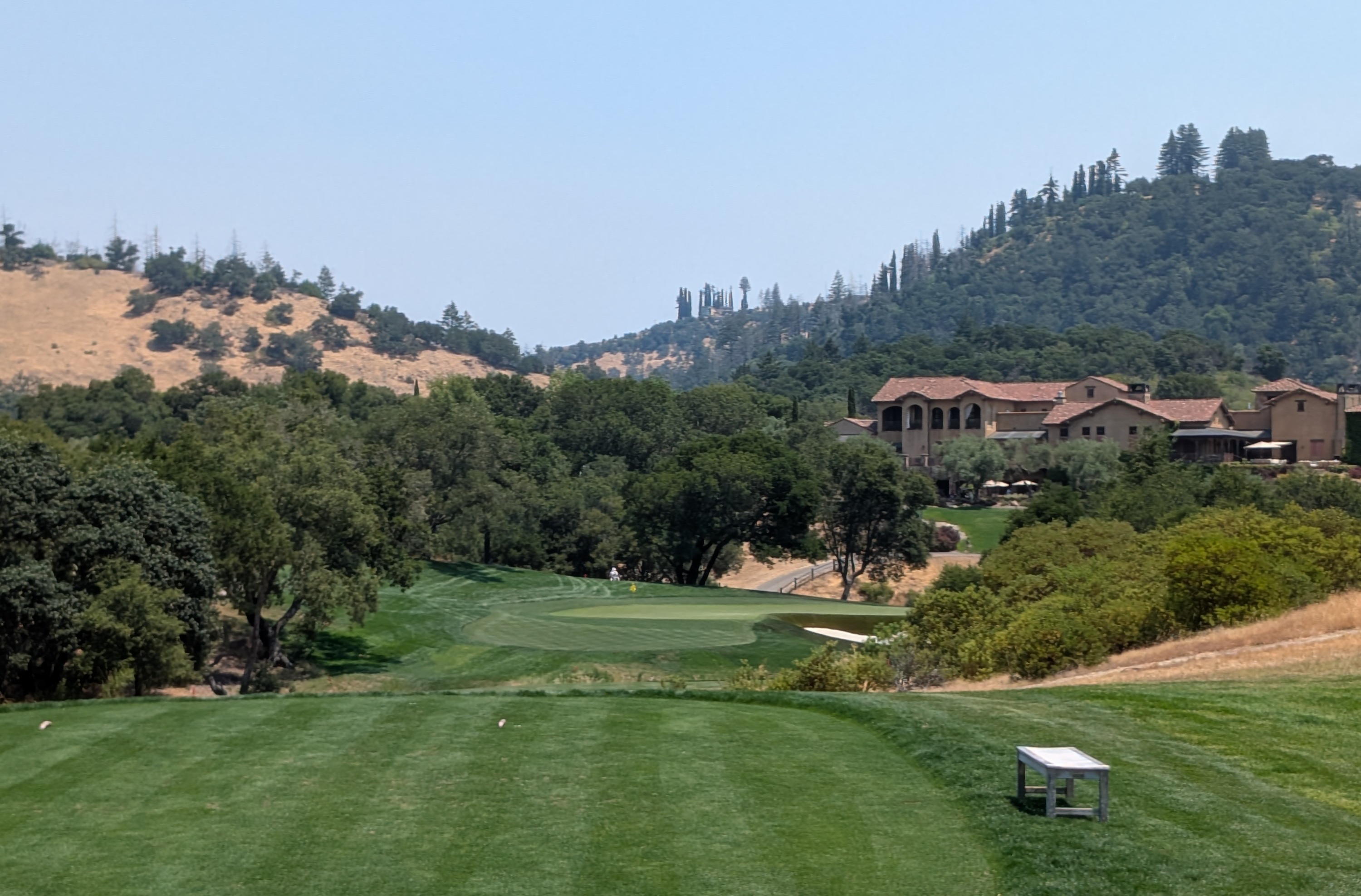 The eleventh hole at Mayacama Golf Club