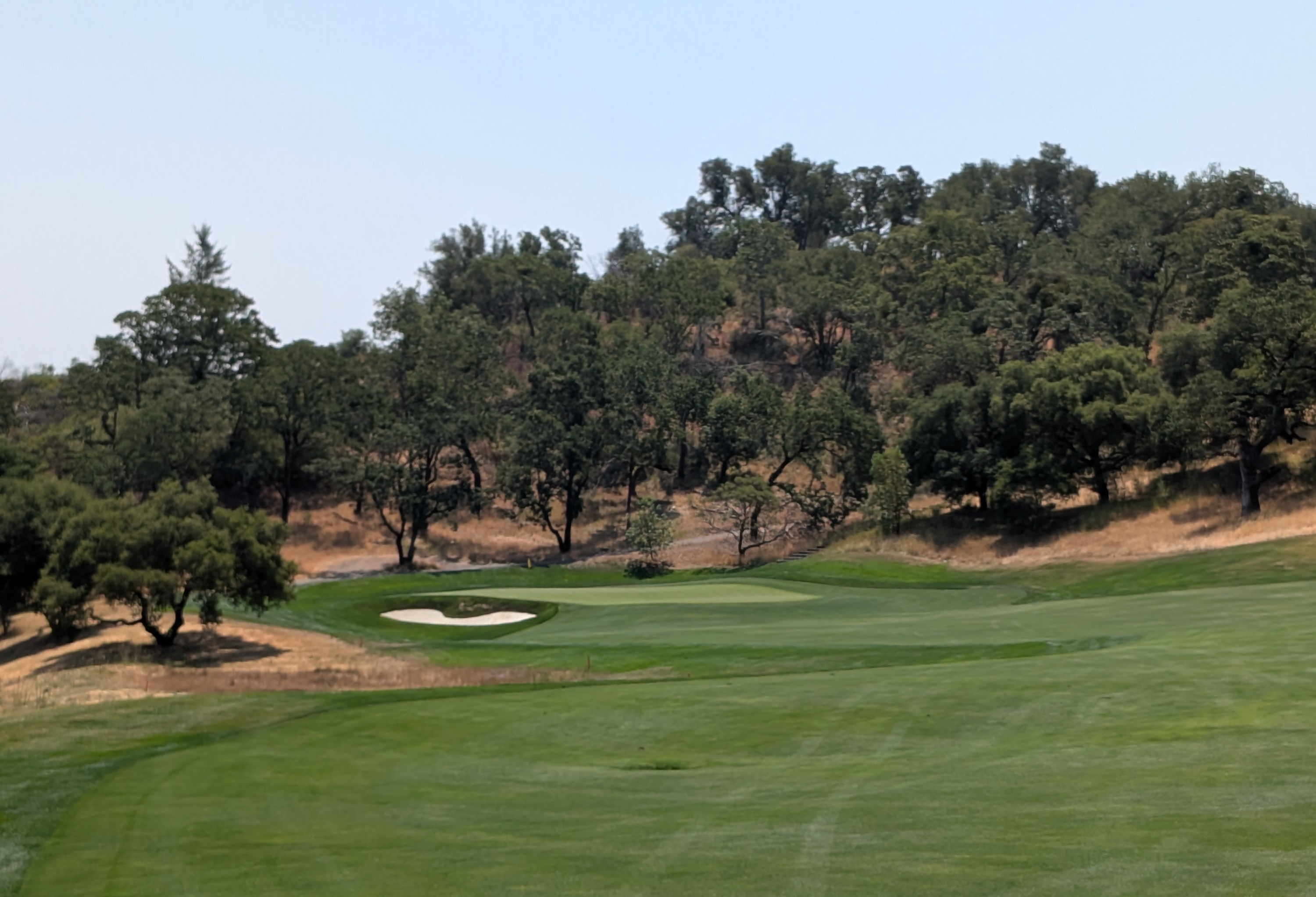 The twelfth hole at Mayacama Golf Club