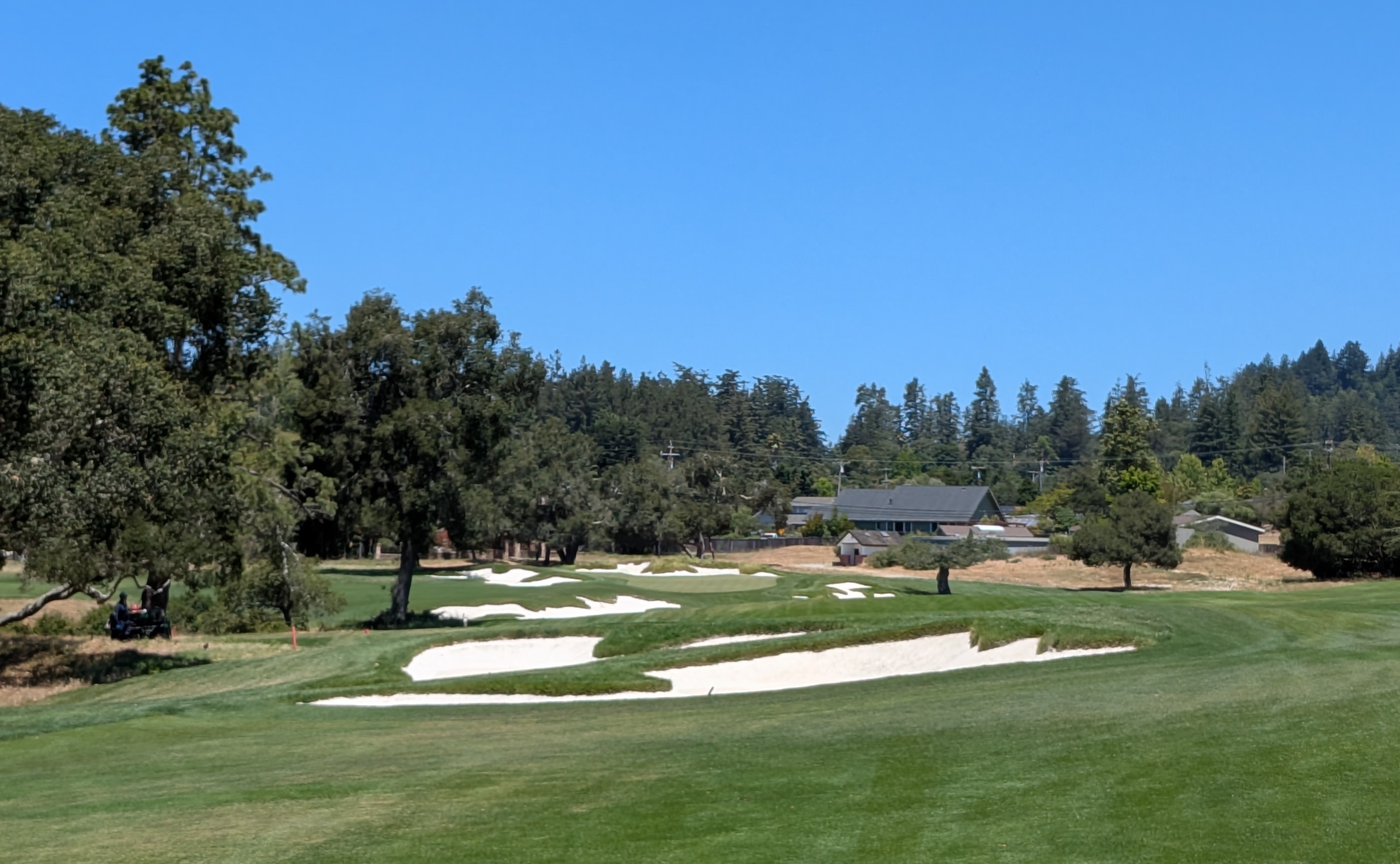 The thirteenth hole at Pasatiempo Golf Club