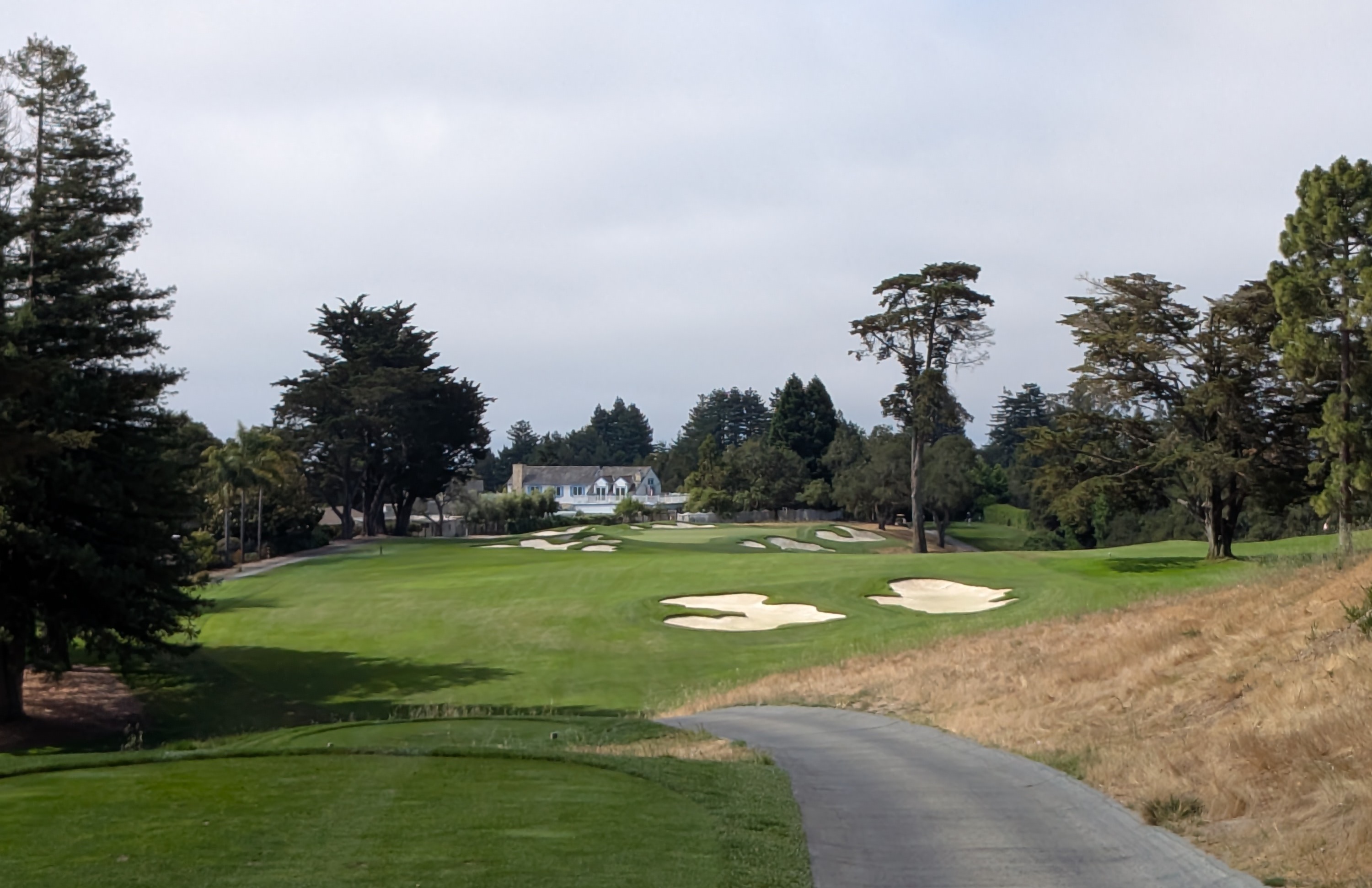 The fourth hole at Pasatiempo Golf Club
