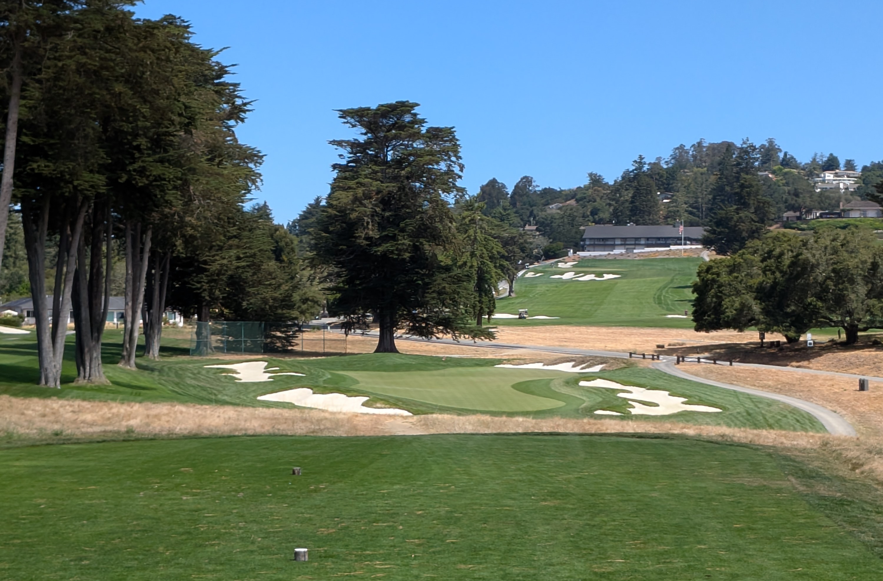 The eighth hole at Pasatiempo Golf Club