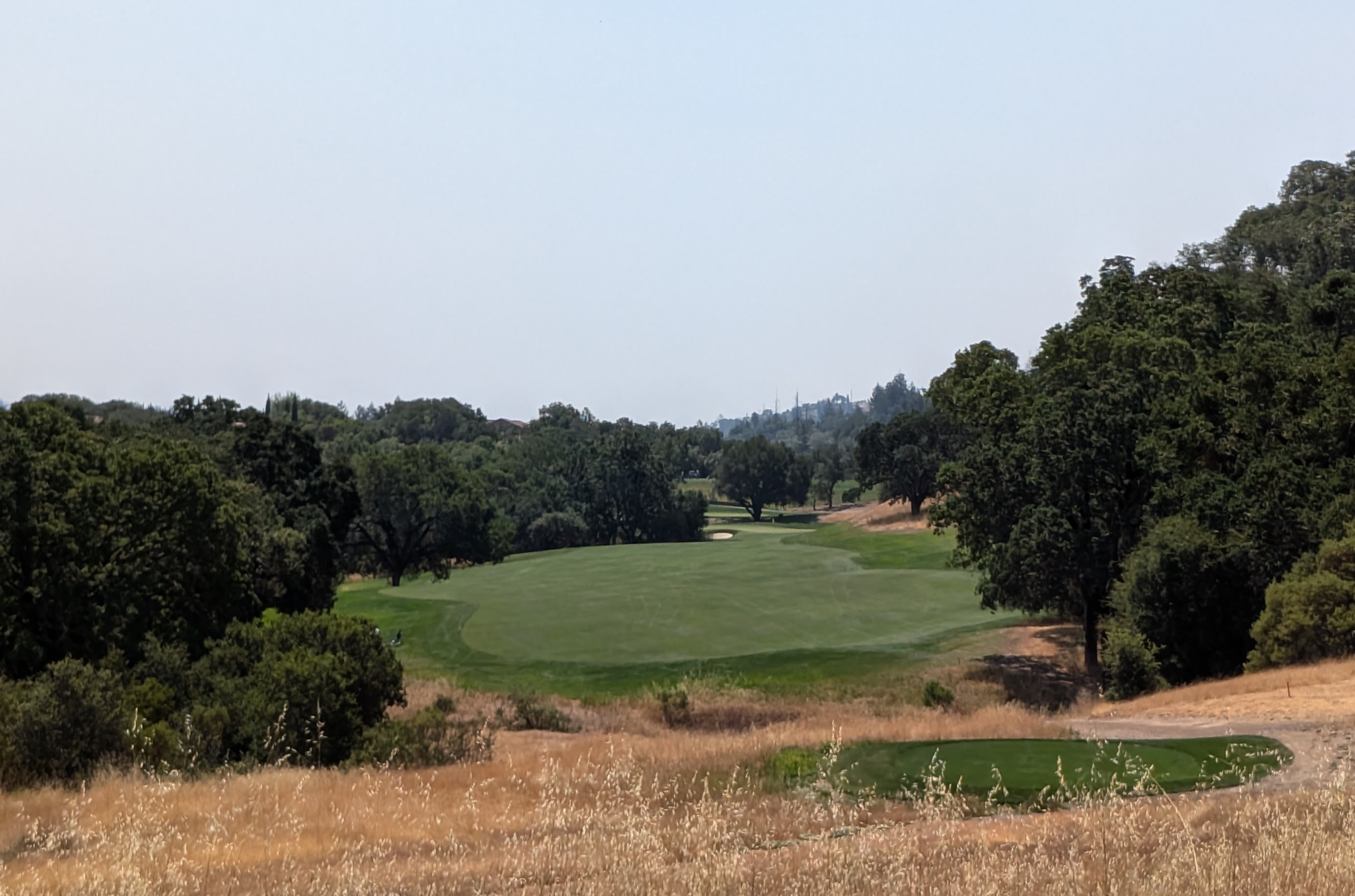 The ninth hole at Mayacama Golf Club
